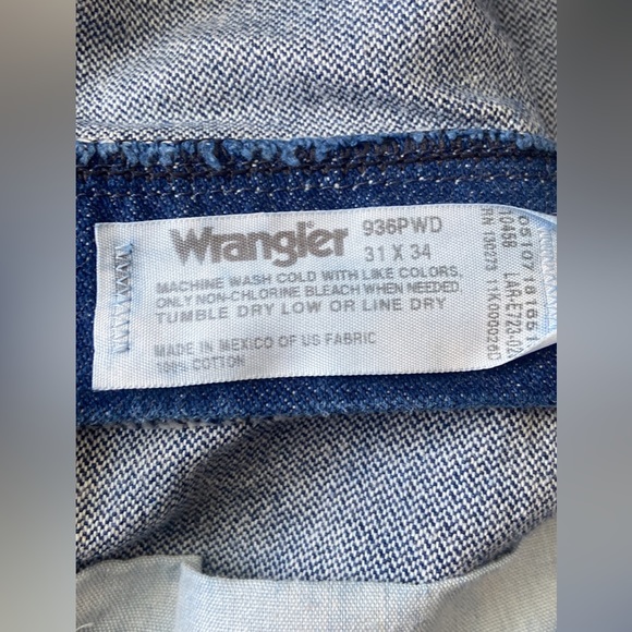Vintage Wrangler Denim — GUC - Picture 7 of 8
